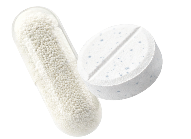 2 forms of Progesterone medication: Tablets and oral capsules.